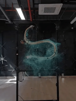 3D Holographic Advertising Machine Fan