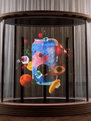 3D Holographic Advertising Machine Fan