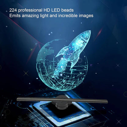 3D Holographic Advertising Machine Fan