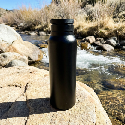 Water Bottle with Magnetic Tripod