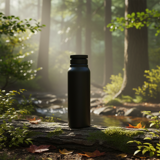 Water Bottle with Magnetic Tripod